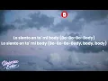 Eladio Carrion - Body (letra/lyrics)