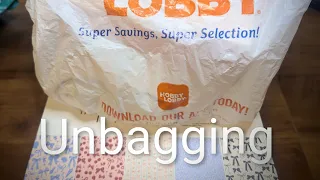 Hobby Lobby Unbagging