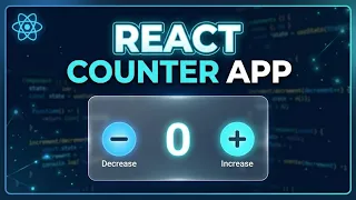 React Counter App Tutorial for Beginners useState Explained