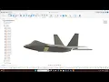 Surface Modeling F-22 Wings in Fusion 360 for Beginners