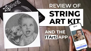 IT Arti String Art Kit unboxing ITArti String Art DIY Craft