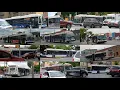 MTA Bx40 Bx42 Bx4A Buses action at East Tremont Avenue 2024