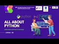 Machine Learning and TensorFlow Bootcamp 2023 All About Python Lesson 3