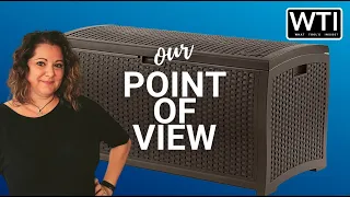 Our Point of View on Suncast Wicker Patio Outdoor Storage Containers