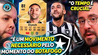 CHEGADA DO ZIYECH PODE SER UM DIVISOR DE ÁGUAS PARA O BOTAFOGO NO BRASILEIRÃO?