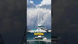 Near disaster on a sailboat #disaster #sailboat #sailing