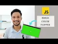 Build and Deploy a Random Color Flipper using JavaScript JS Random Color Generator Gagan Rewala
