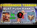 COMMANDER TERBAIK BUAT PUSH RANK !! DAPAT JUARA 1 TERUS !! COMBO MAGIC CHESS GO GO TERKUAT 2025