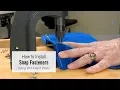 How to Install Snap Fasteners Using the W-1 Hand Press