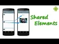Shared Elements Android Tutorials From Treehouse