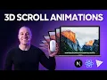Create STUNNING 3D Scroll Animations with Next js Step-by-Step Guide