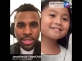 Smule Sing app performance ft. Jason Derulo and a little girl fan