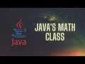 Java s Math Class