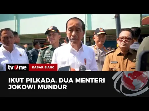 Maju Pilgub, Dua Menteri Ajukan Mundur
