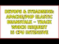 DevOps SysAdmins Elastic Beanstalk - Track Which Request is CPU Intensive