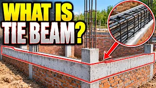 What is Tie Beam? Types, Construction Process, Advantages, Limitations & Applications | Civil Engg