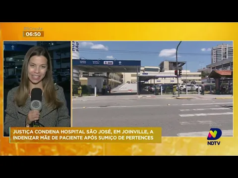Hospital São José, em Joinville, recebe condenação da Justiça