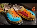 Custom Painting Crocs - Lined All Terrain