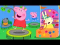 Download Lagu Peppa Pig Jumps High On Trampolines | Kids TV And Stories