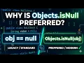 Java Null Check Objects isNull or null Which is Better Java Interview Questions
