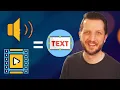 How to Automatically Transcribe Audio or Video to Text For Free