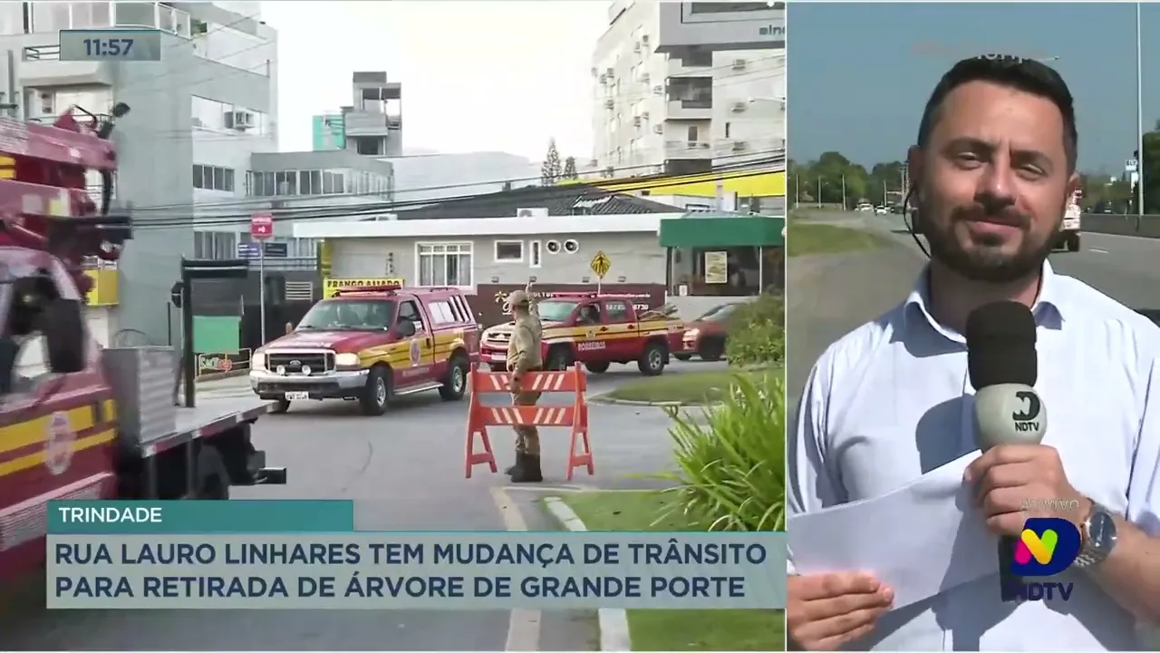 Trecho da SC-401, em Santo Antônio, é interditado nesta sexta-feira