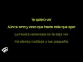 Mon Laferte - Tu Falta De Querer (Karaoke Version)