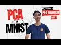 PCA on MNIST with Python Programming Assignment Solution Part2 IITM ML Techniques Week 1