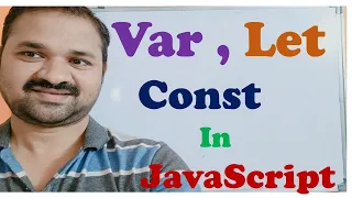 Difference between Var Let Const Keywords in JavaScript JavaScript Tutorial for Beginners