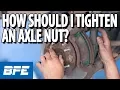 Should I Tighten An Axle Nut With An Impact Tech Minute
