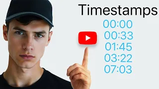 How To Add Timestamps To Your YouTube Video YouTube Chapters Tutorial 