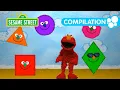Download Lagu Learn Shapes with Elmo \u0026 Friends!🔴🟩🔷 | Sesame Street Song Compilation