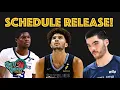 The NBA schedule is released and analyzing the Grizzlies schedule