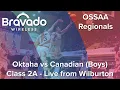 OSSAA Regional Basketball Tournament Oktaha VS Canadian BOYS