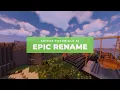 HOW TO USE EPIC RENAME - MC Spigot Plugin Tutorials