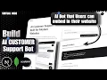 Build an AI Customer Support Chatbot Anyone Can Embed Next js MongoDB Scalekit Vercel