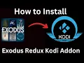 How To Install Exodus Redux Addon 2025 on Kodi 21 2 Omega KodiHunterRJ