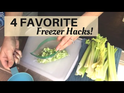 Download MP3 4 Favorite Food Freezer Hacks | MONEY SAVING TIP | I love freezing these foods!