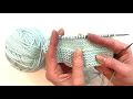 The difference between Stockinette Reverse stockinette and Garter Stitch Continental Style 108