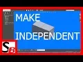 Solidworks Assembly - Make Independent Feature