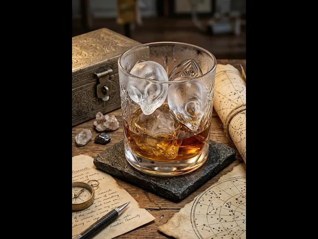 Alien Skull Ice Cube Mold Housing _ to create silicone ice mold video thumbnail