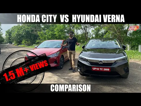 New Honda City vs Hyundai Verna Comparison | Hindi | MotorOctane