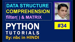Comprehension in Python List Comprehension filter Function Matrix
