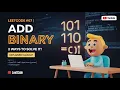 Leetcode 67 Add Binary Problem 2 Easy Solutions Step-by-Step in Hindi