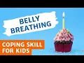 Calming Belly Breathing for Kids - Blowing Candles Mindfulness