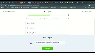 26 Java 2 Module 2 Quiz Java Intermediate Sololearn