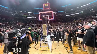 Matt Painter gets his Final Four net