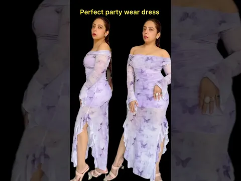 Perfect party wear dress #trending #fashion #explore #shorts #partywear #trend #viral #shopping