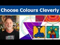 All the Colour Harmonies on one Colour Wheel And what I ve Learned