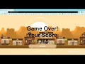 JavaScript 2D game - Cowboy Runner